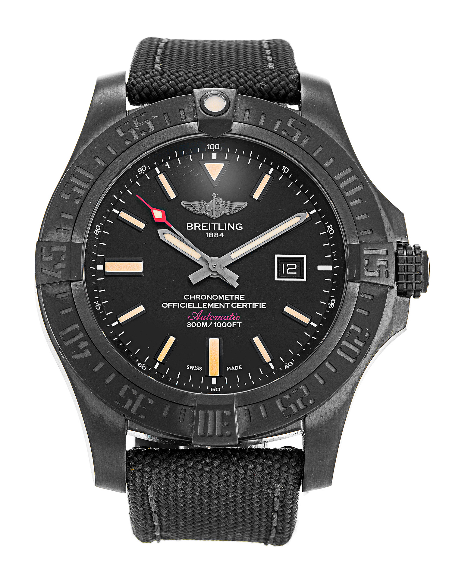 Pre-Owned Breitling Avenger Blackbird Watch