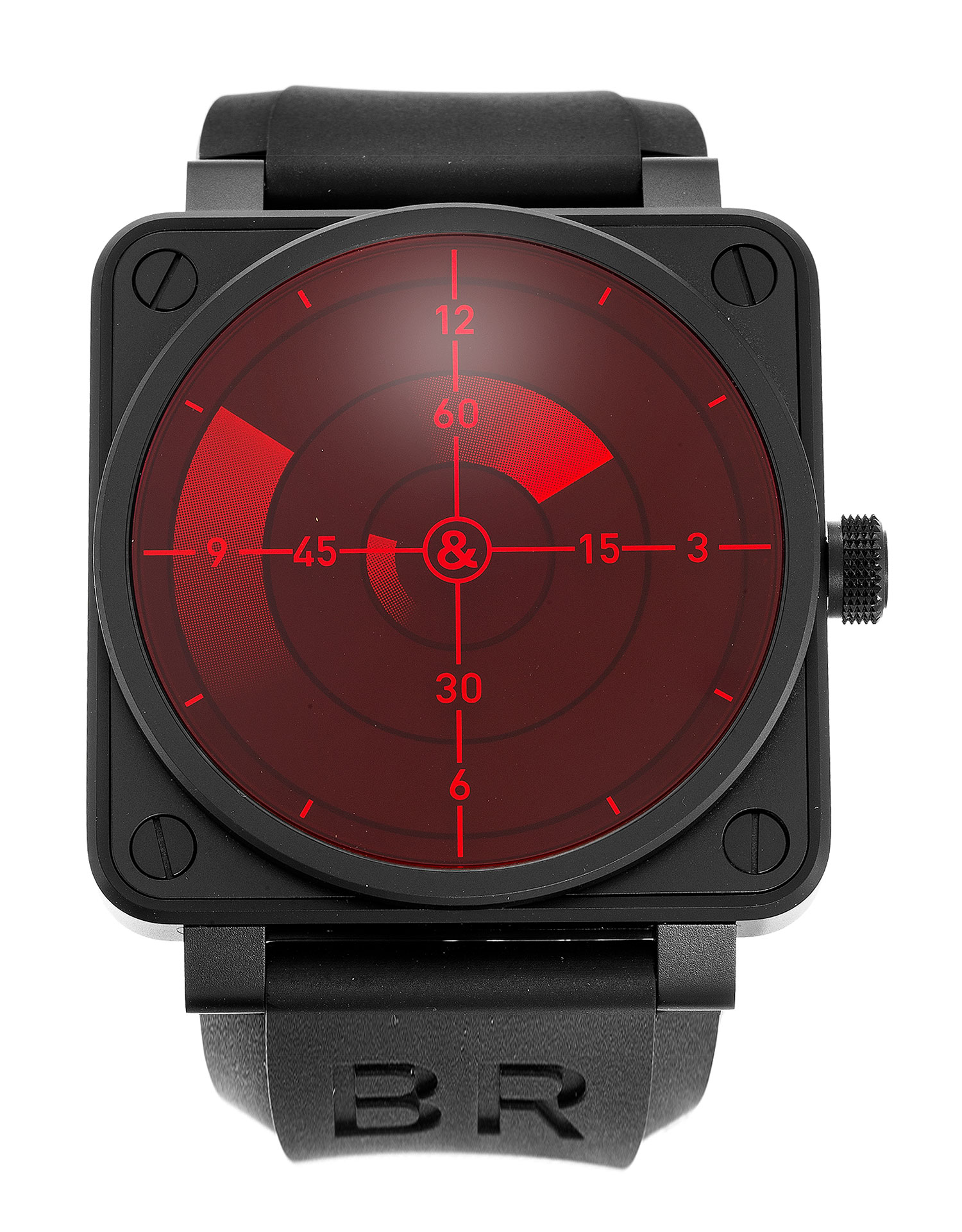 Bell and Ross BR01-92 Red Radar Watch 