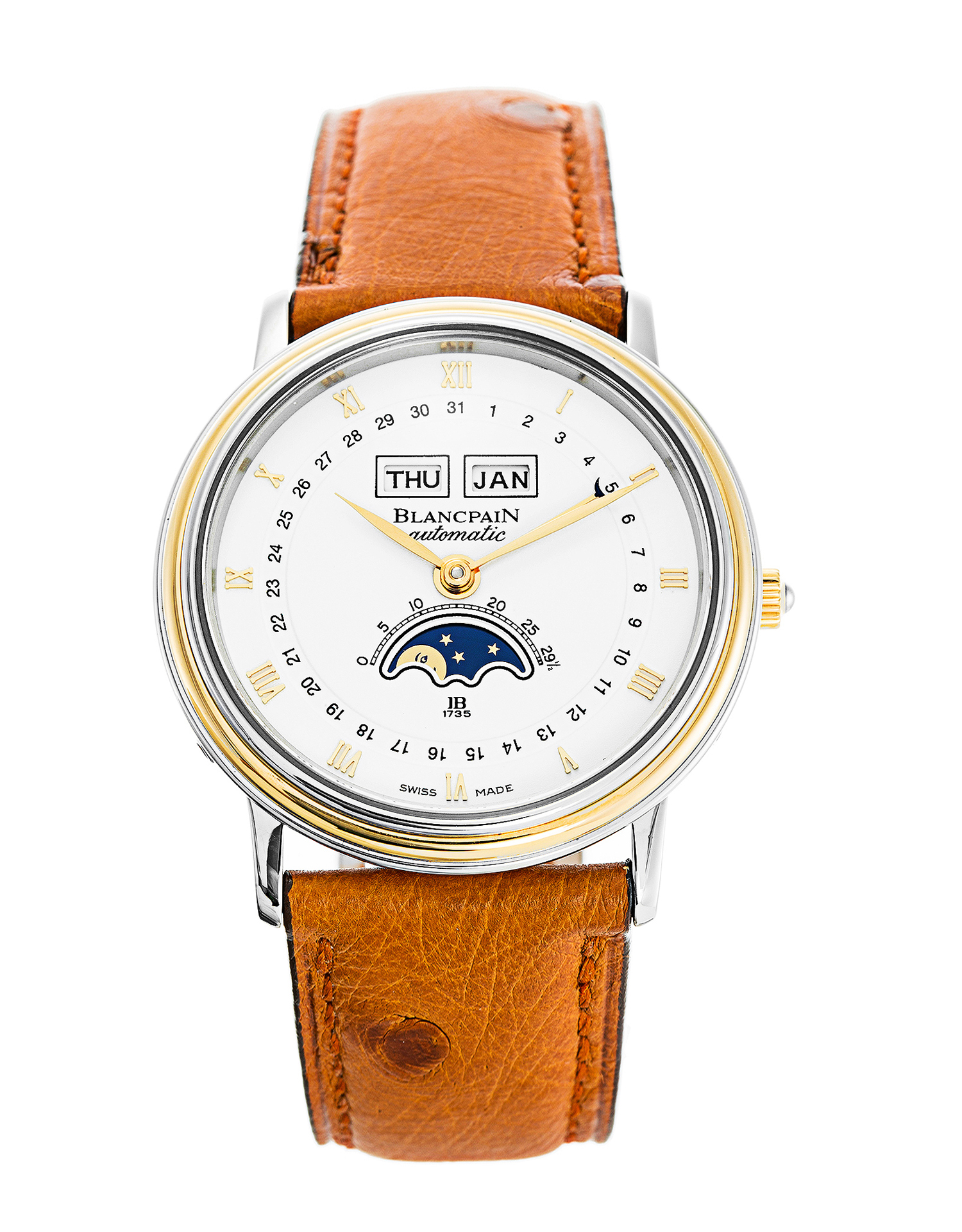 Blancpain Villeret 6595-1141-55 Watch | Watchfinder \u0026 Co.