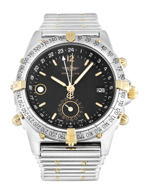longines ultra chron 14k automatic calendar watch