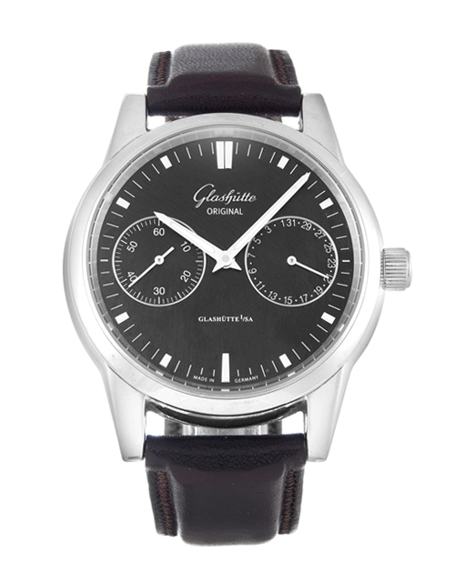 Pre-Owned Glashutte Original Senator Hand Date Watch