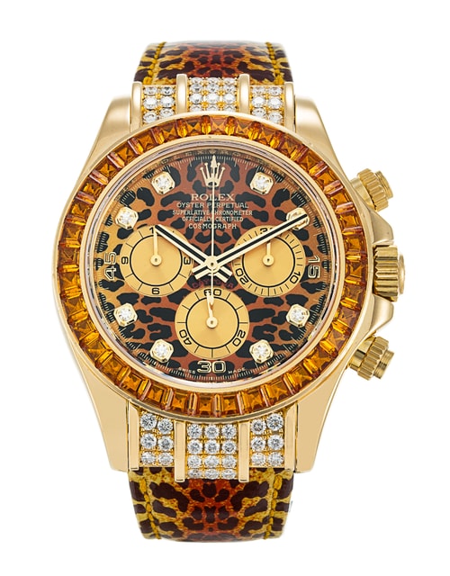 Rolex Daytona cadran Diamant de léopard1