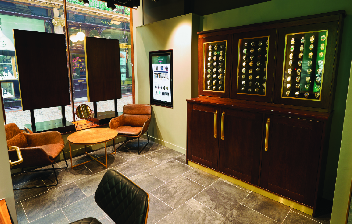 inside leeds watch store