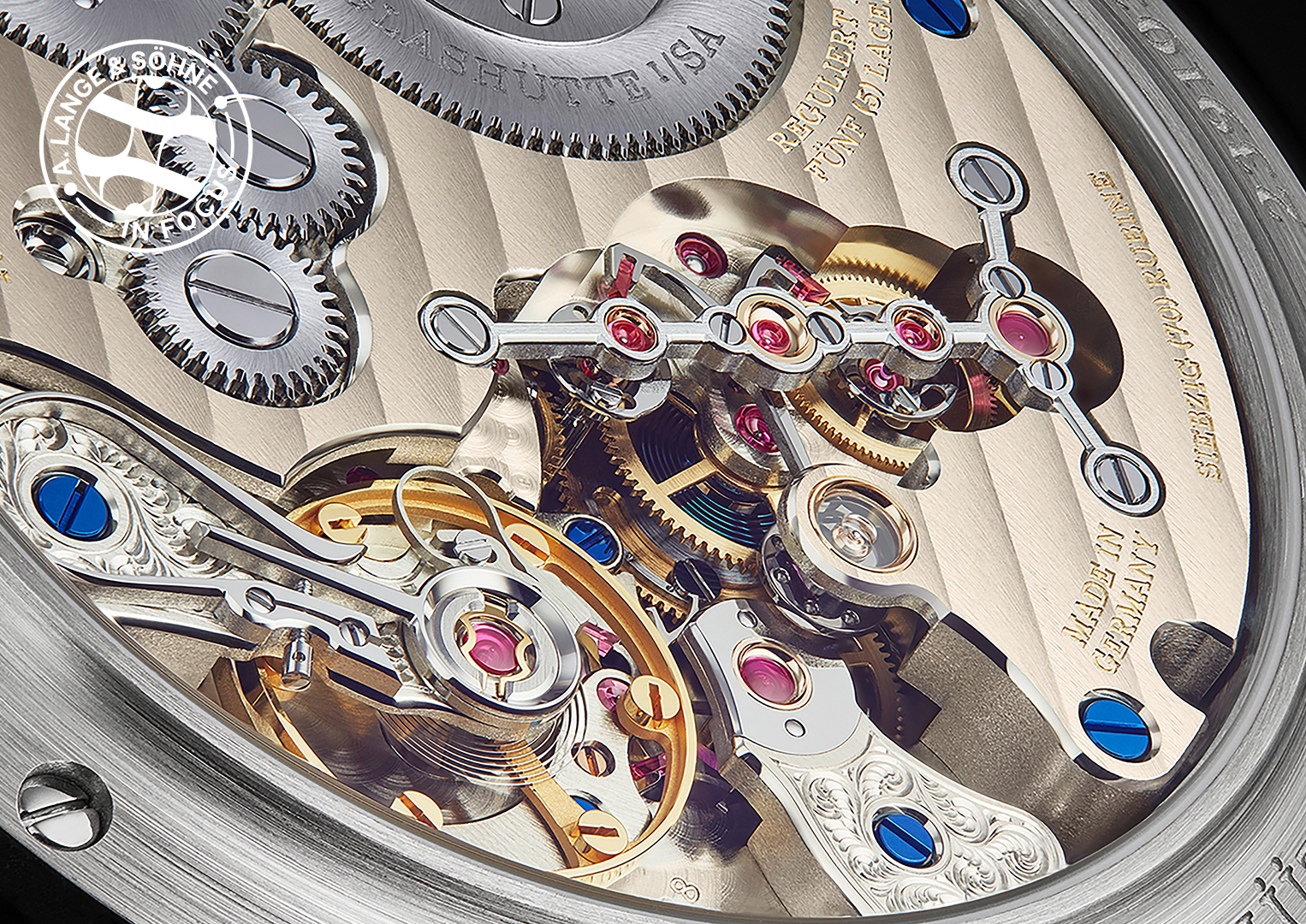 The Zeitwerk's calibre required the development of an innovative new mechanism 