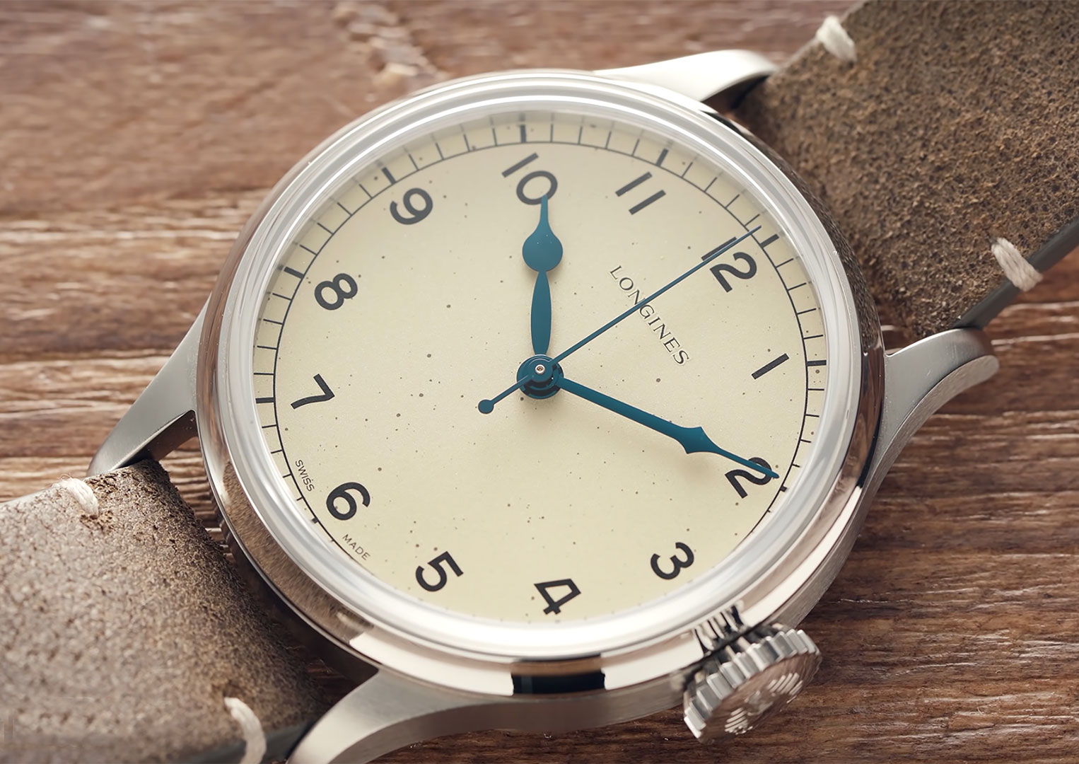 Longines heritage military review sale