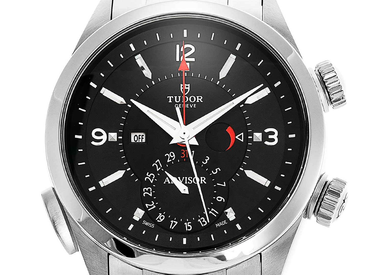 The new Heritage Adisor comes with a black, cognac or silver dial.