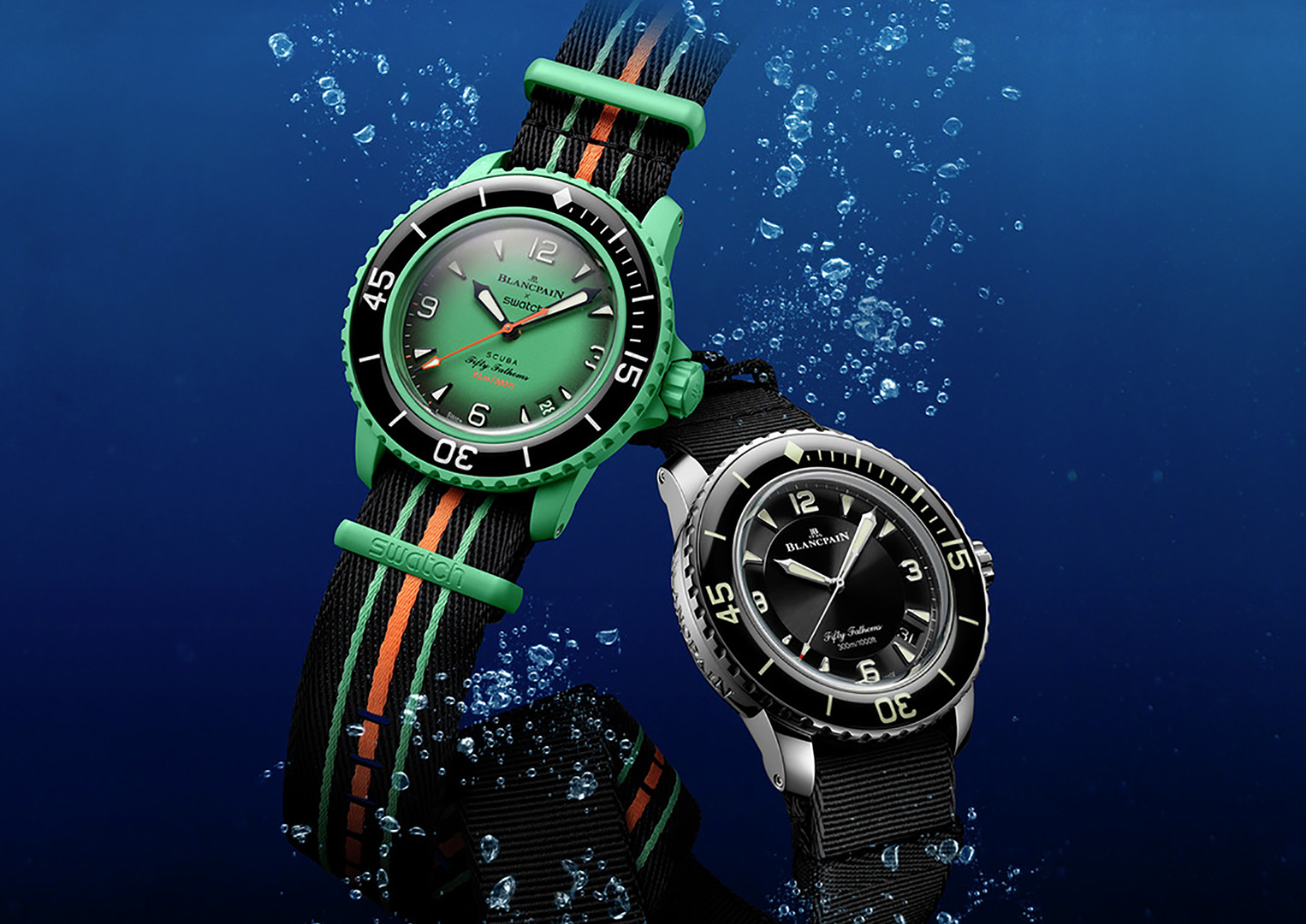 News Presenting the totally unexpected Swatch x Blancpain Fifty