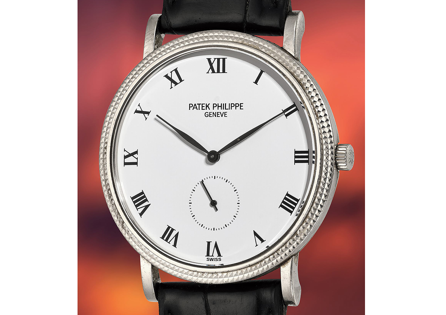 The reference 3919 came in white or yellow gold. Image courtesy of Phillips