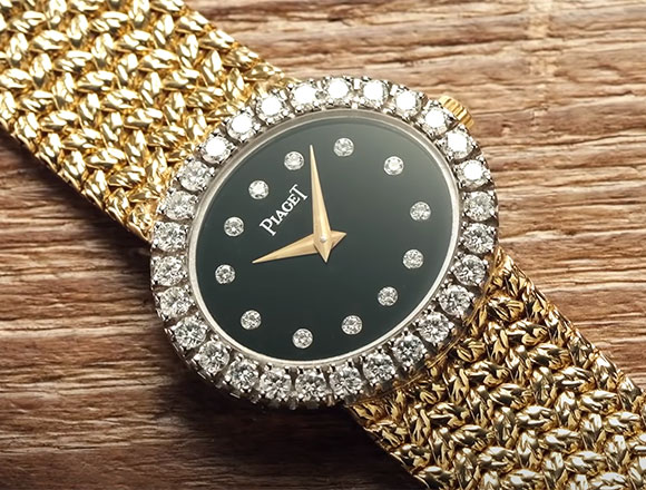 piaget watch gold and diamonds