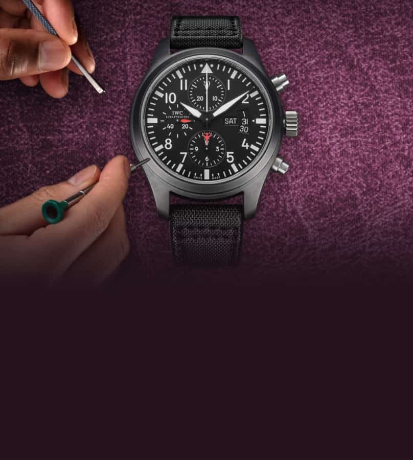 Montblanc Nicolas Rieussec Silver Dial Leather Strap