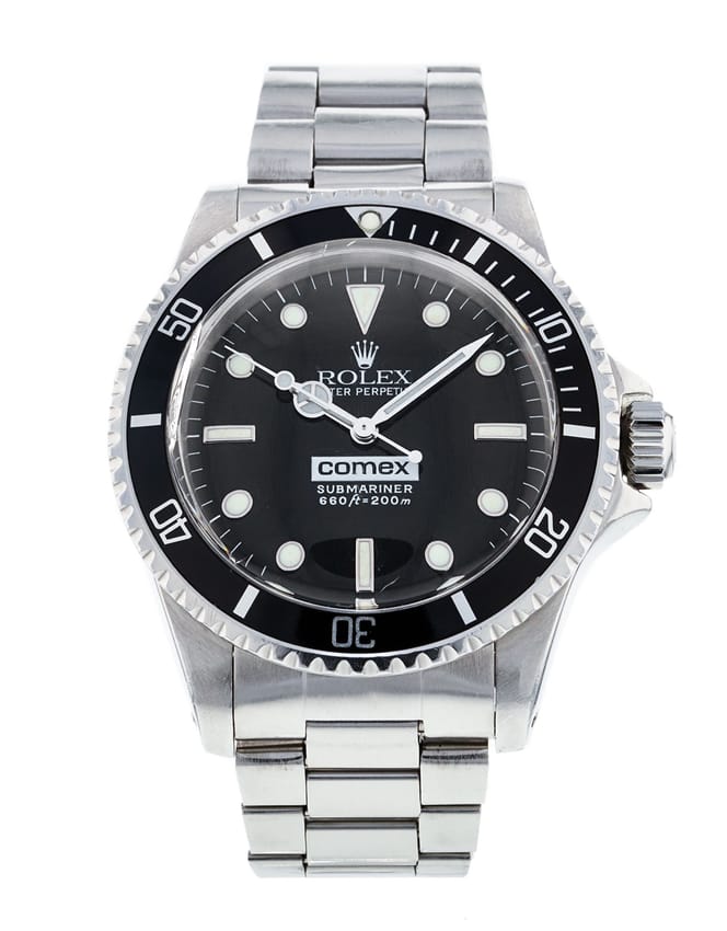 Rolex submariner top comex history