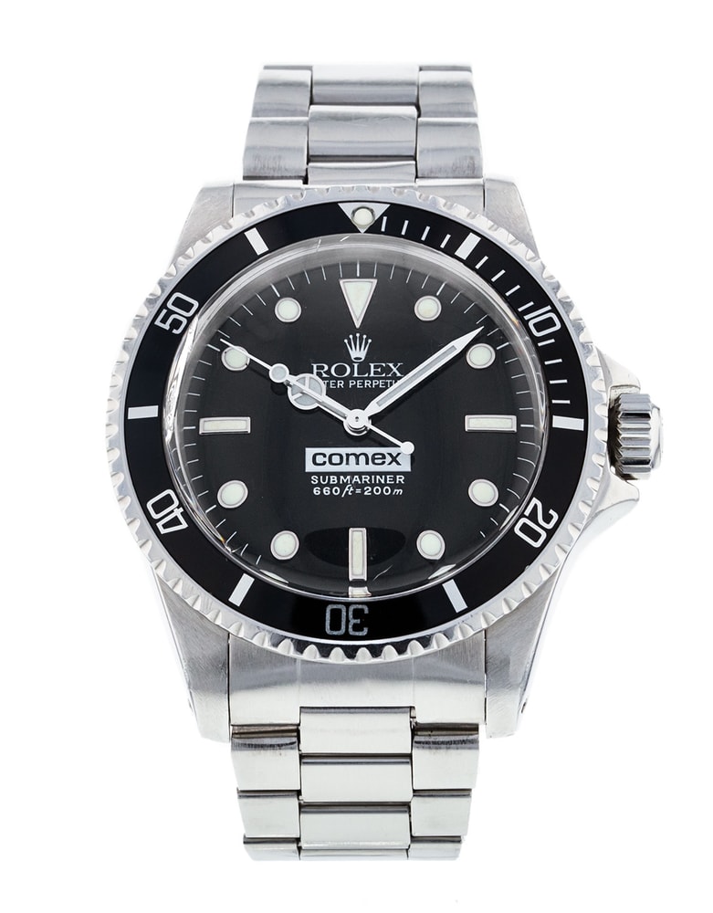 Rolex Comex Submariner Black Baton Dial Bracelet Strap