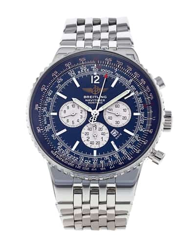 Breitling Navitimer Heritage quadrante Blu Baton1