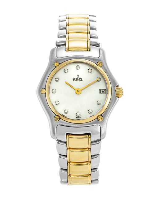 Ebel 1911 Silver Roman Numeral Dial Bracelet Strap