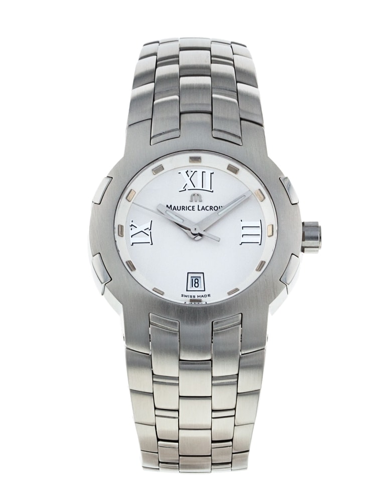 Maurice Lacroix Ladies Quartz White Roman Numeral Dial