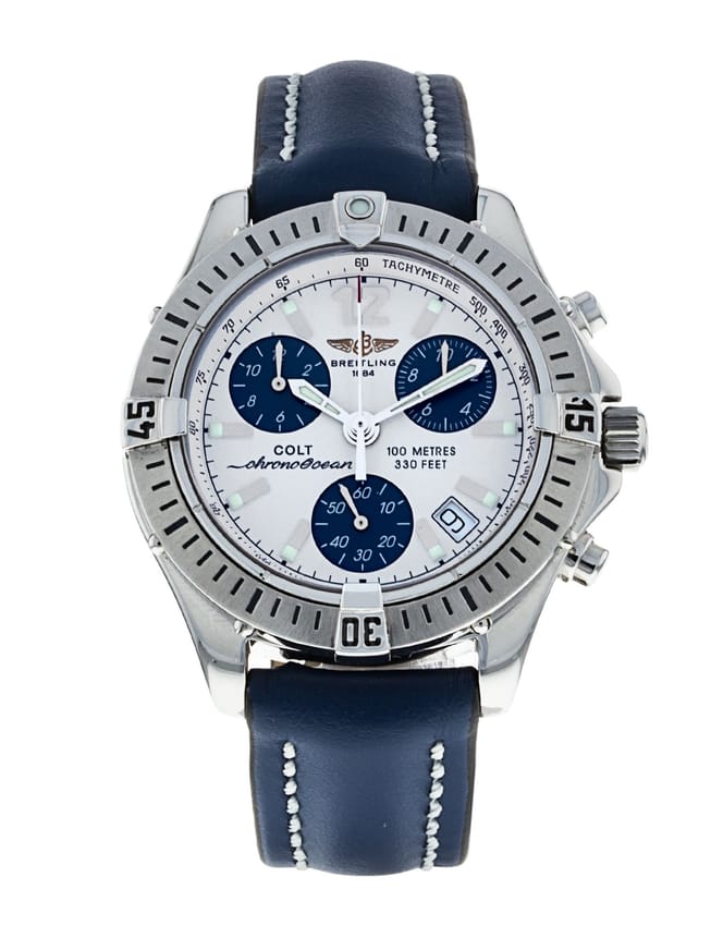 Pre Owned Breitling Colt Quartz A53350 Watch Watchfinder Co