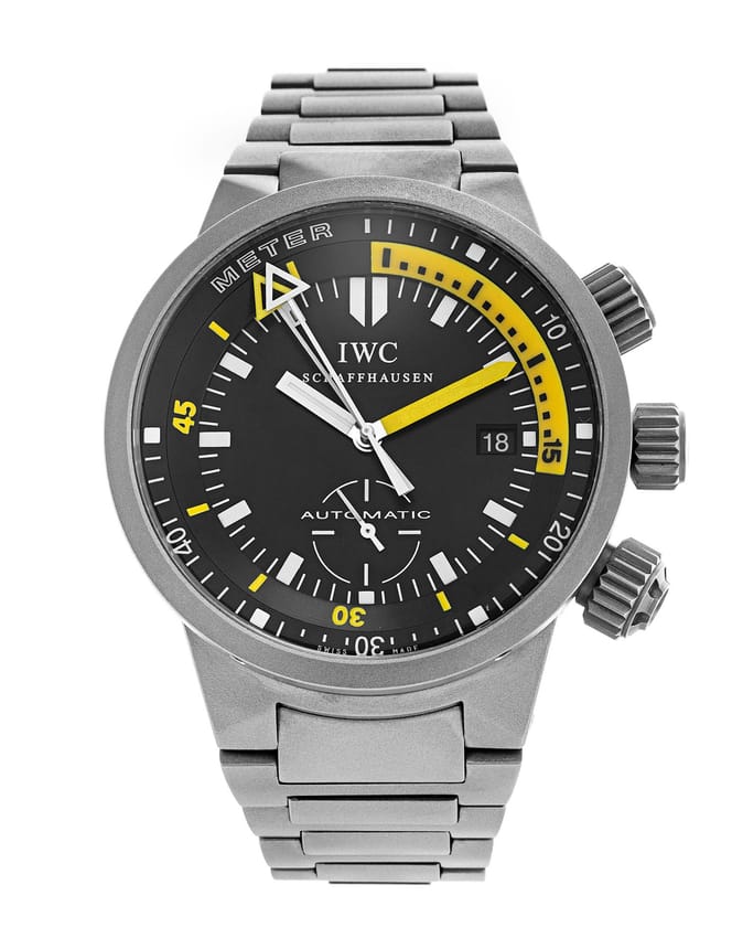 IWC GST Aquatimer Deep One IW352701 Watch Watchfinder Co