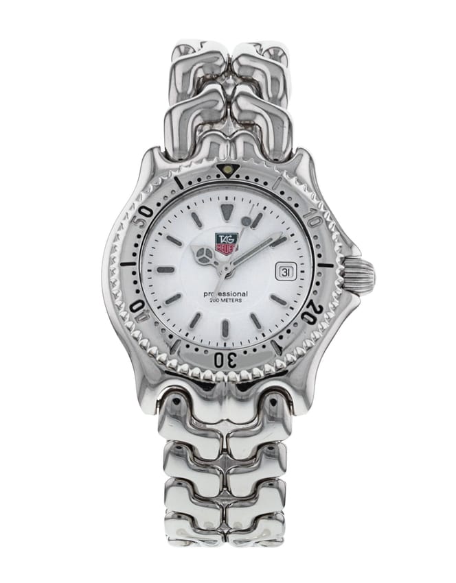 Tag Heuer SEL WG1310-0 White Baton Dial Bracelet Strap