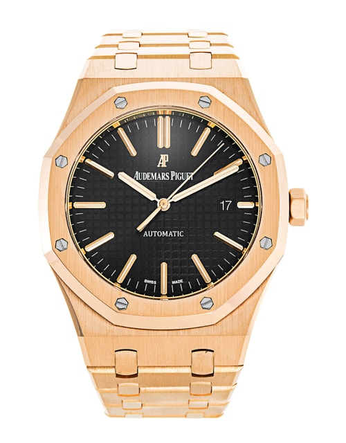 Audemars Piguet Royal Oak Black Baton Dial