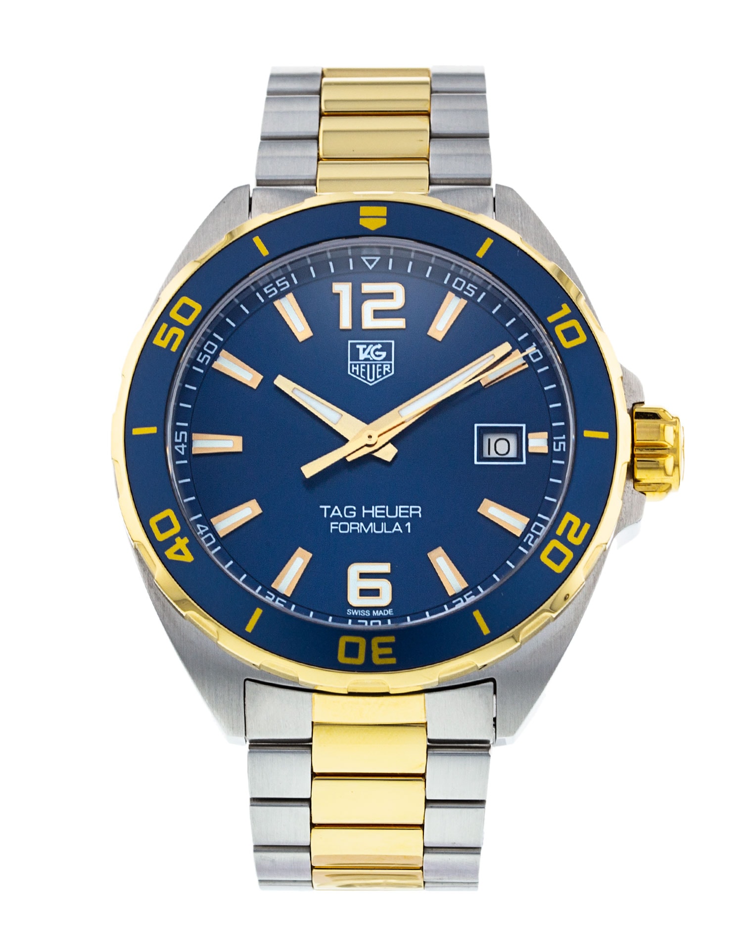 Tag Heuer Formula 1 Blue Baton Dial Bracelet Strap