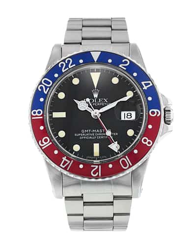 Rolex GMT Master 16750 Black Dial Bracelet Strap