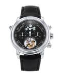 Pre-Owned Blancpain Leman Split Second Tourbillon Watch Pre-Owned Blancpain Leman Split Second Tourbillon Watch