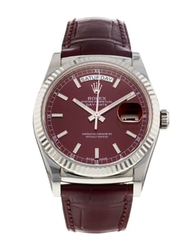 Rolex day date cherry dial hotsell
