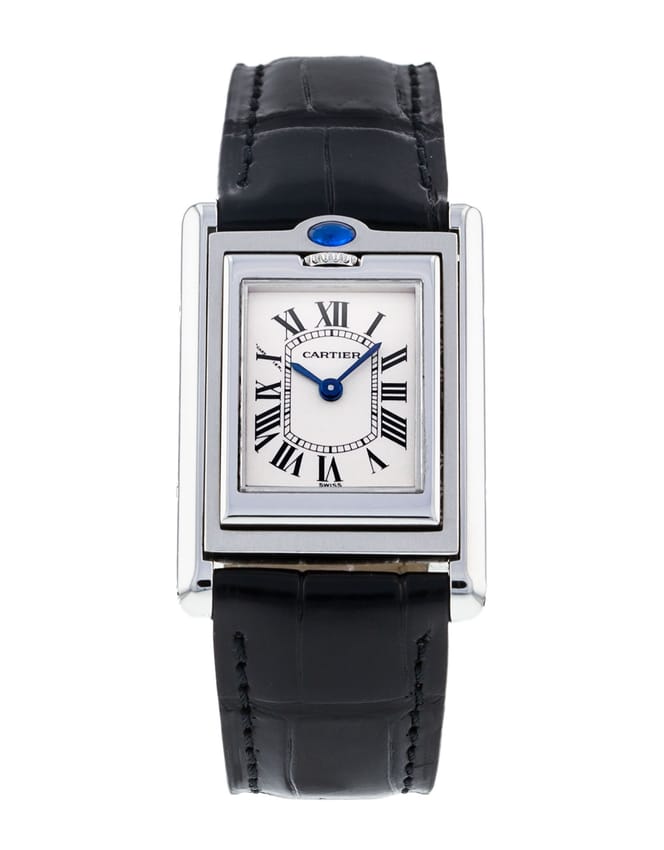 Cartier tank basculante mechanical outlet