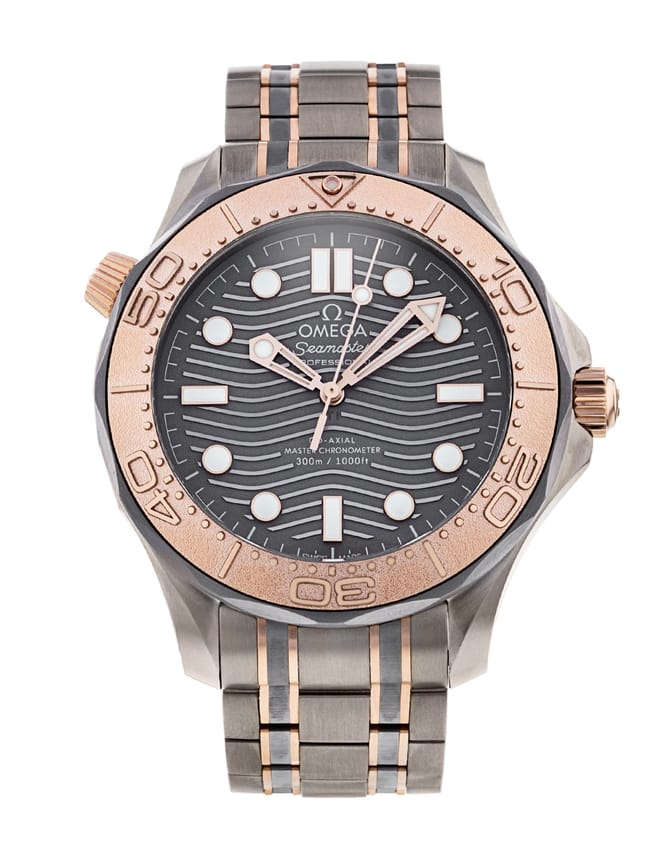 Omega seamaster 300m rose 2025 gold