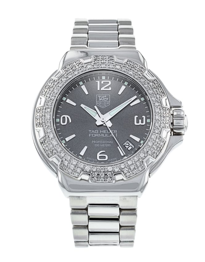 Tag Heuer Formula 1 Sparkling Grey Quarter Arabic Dial