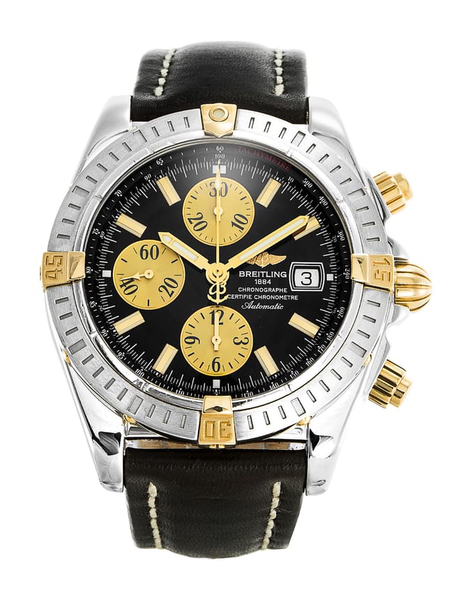 Breitling b13356 leather hot sale strap