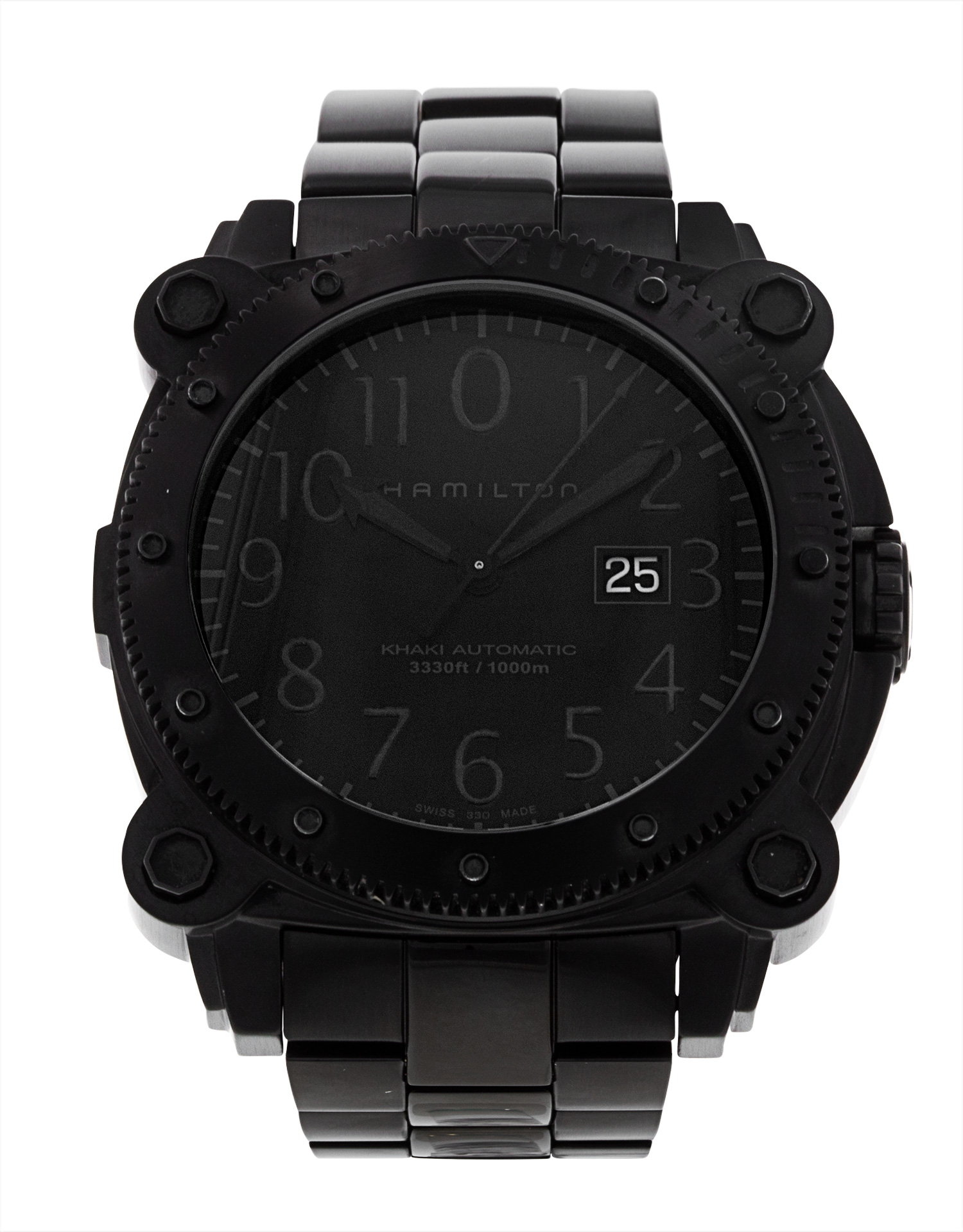 Pre-Owned Hamilton Khaki Navy Below Zero Watch