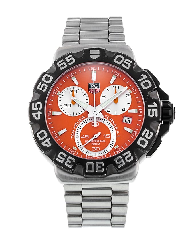 Tag Heuer Formula cadran Baton de orange - Main Image