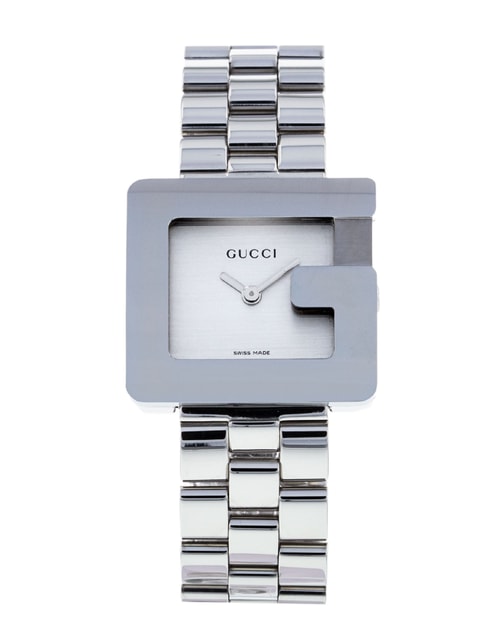 Gucci 3600L 3600l Silver Dial Bracelet Strap