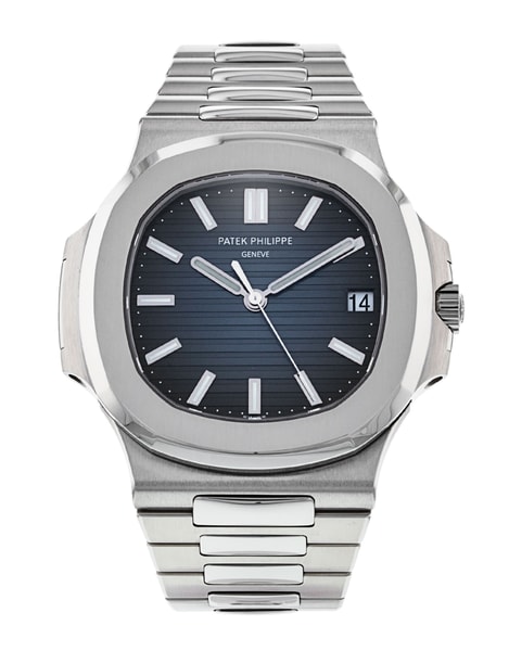 Patek Philippe Nautilus Blue Baton Dial Bracelet Strap