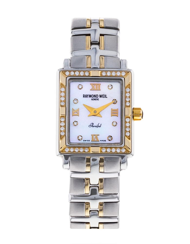 Raymond Weil Parsifal Mother of Pearl White Diamond Dial