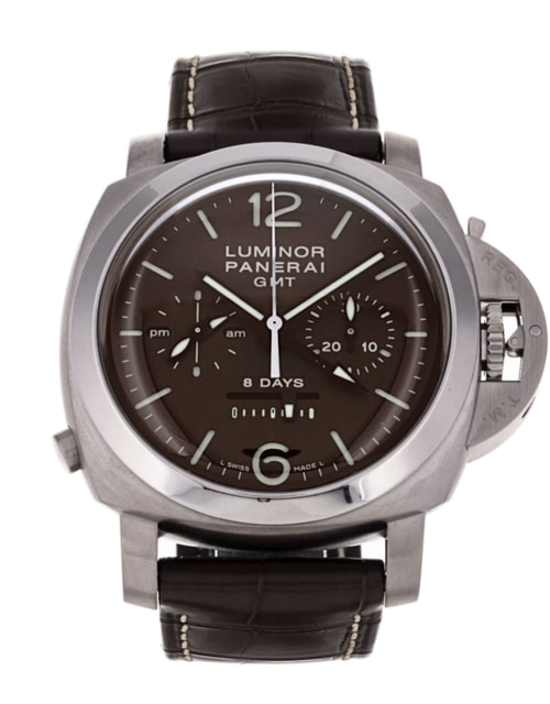 Panerai Luminor 1950 Braun Baton Zifferblatt