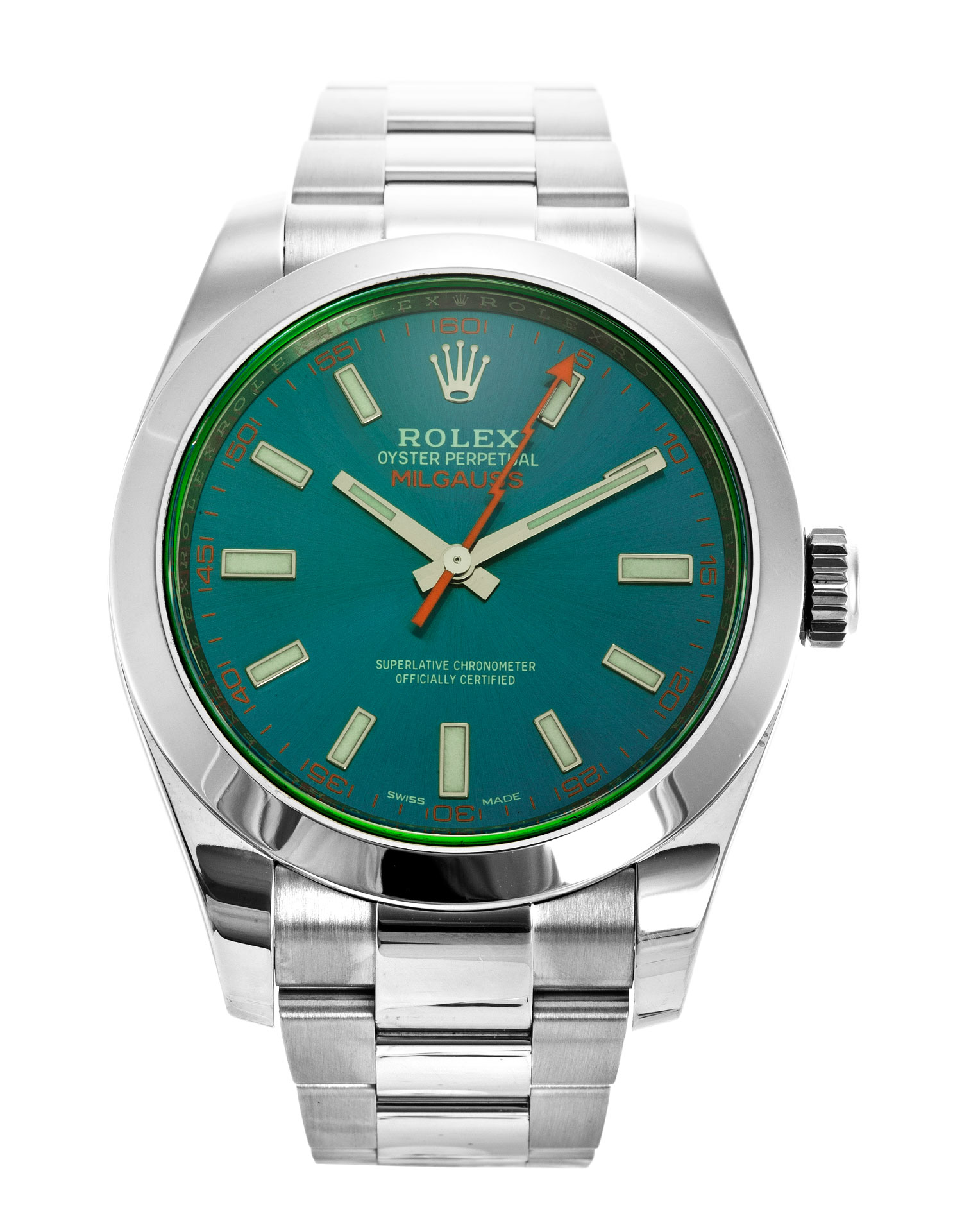 Rolex Milgauss 116400 GV Watch 