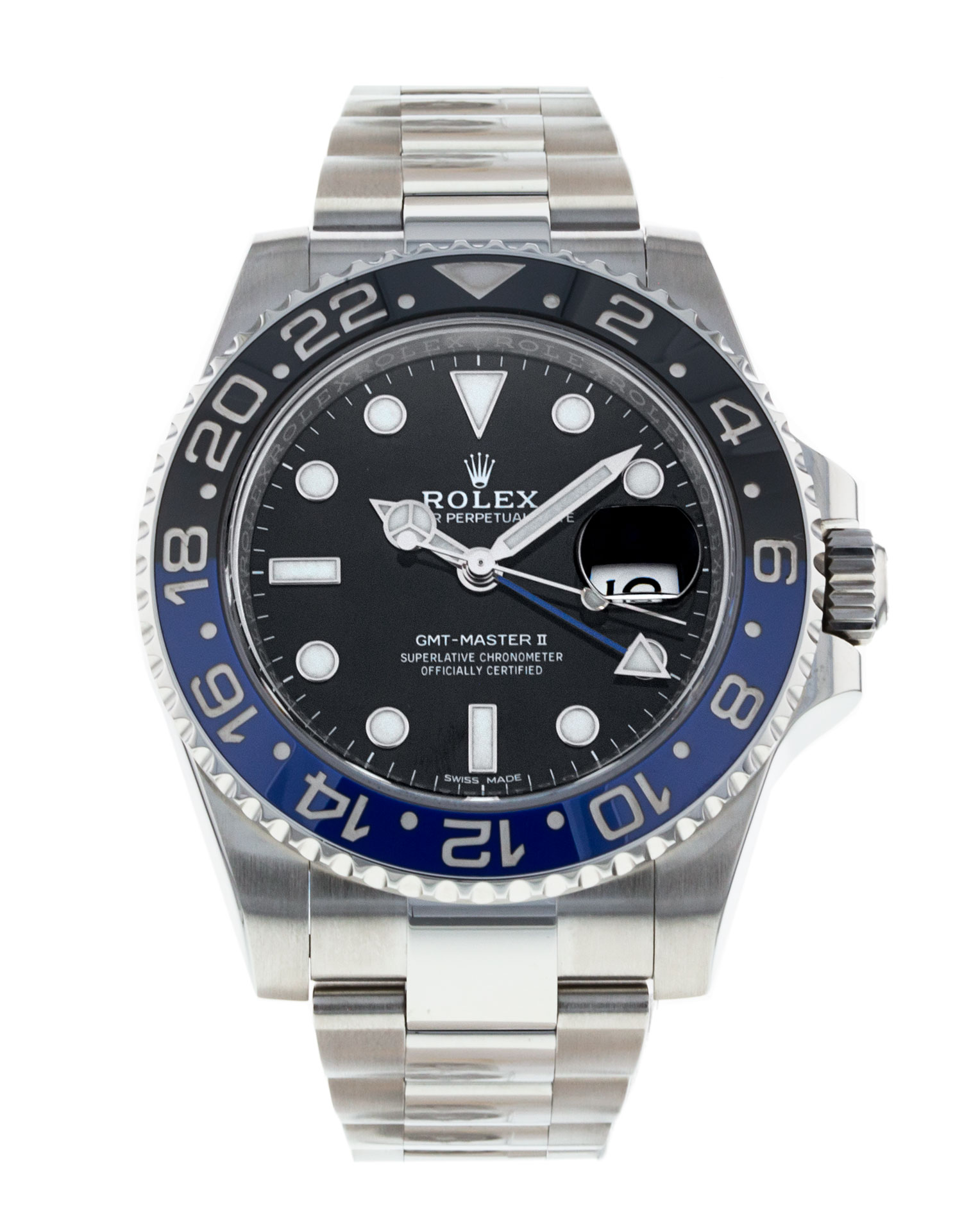Rolex GMT Master II 116710 BLNR Watch | Watchfinder \u0026 Co.