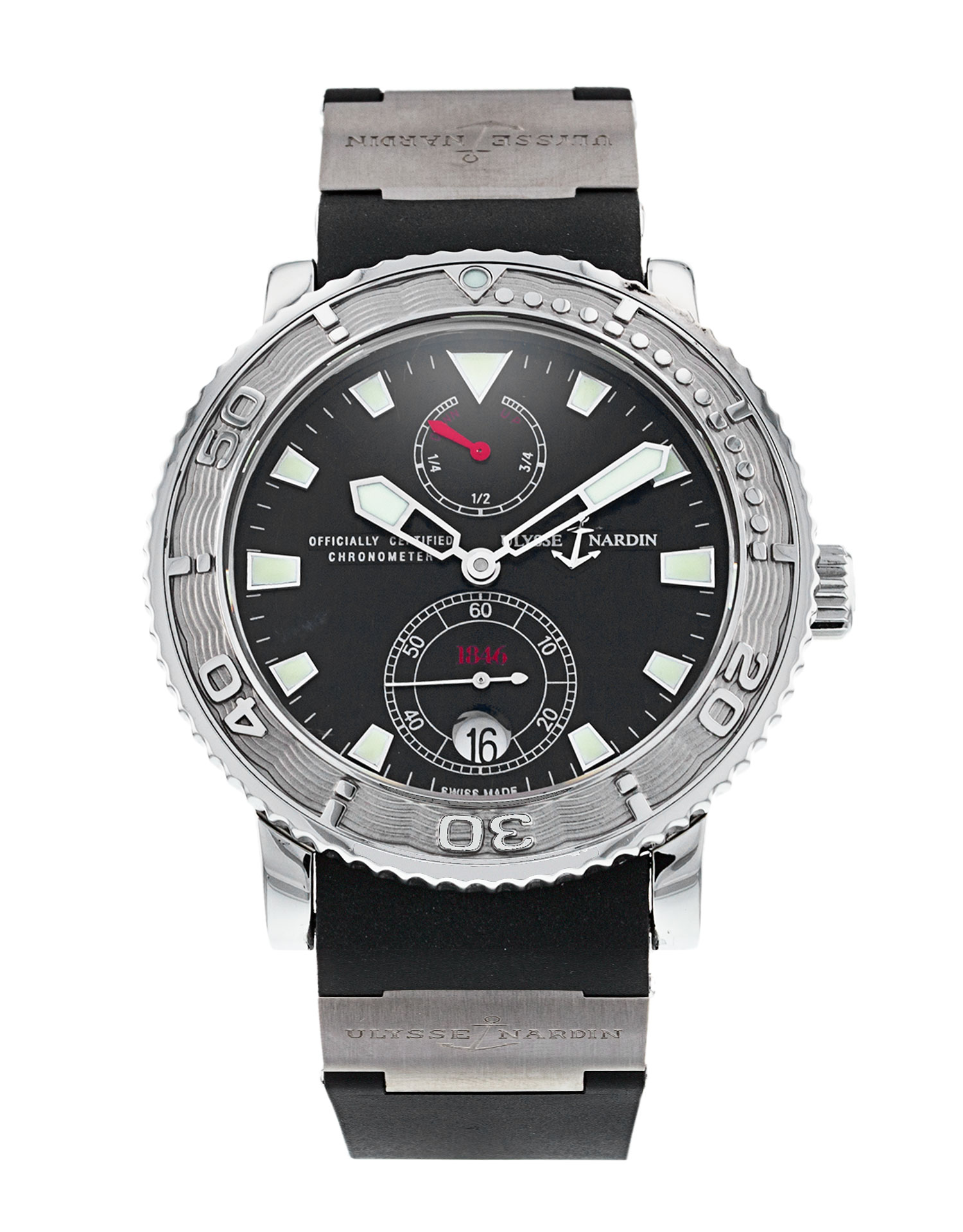 Ulysse nardin maxi marine diver chronometer Clearance