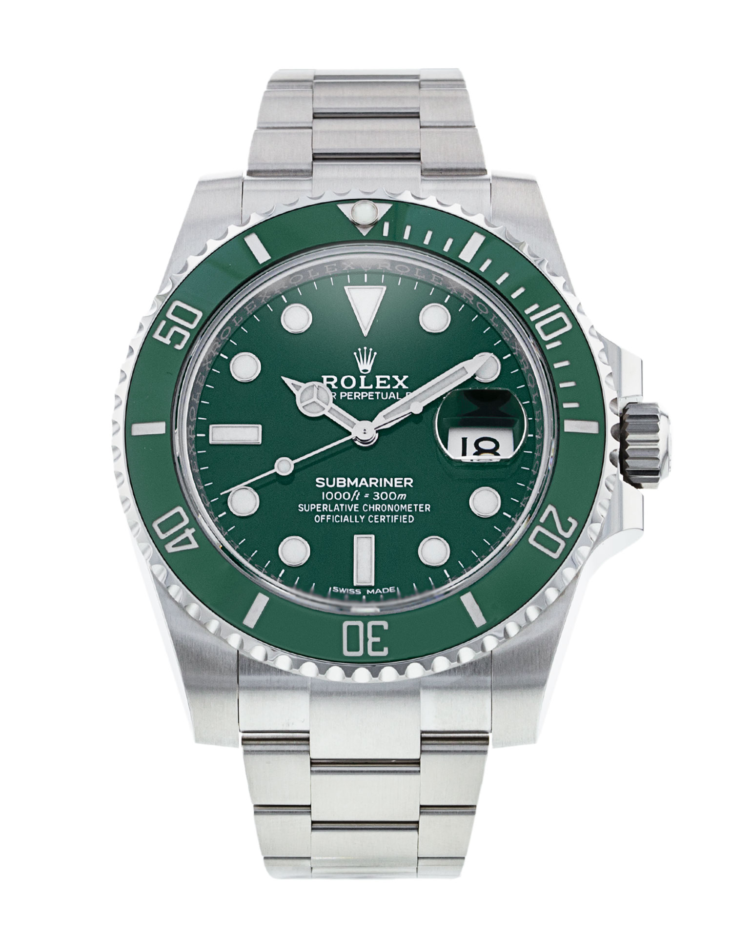 Rolex Submariner 116610 LV Watch 
