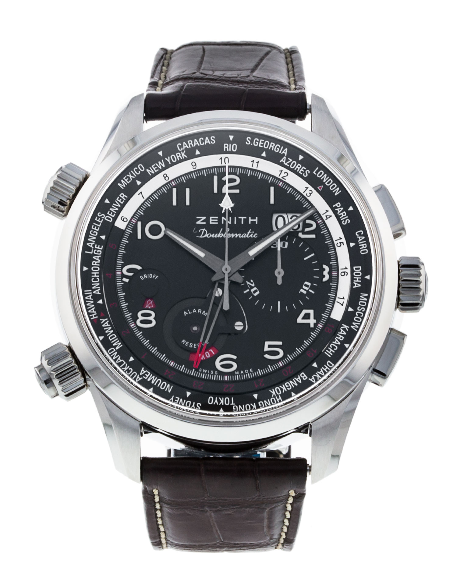Zenith Pilot Doublematic 03.2400.4046/21.C721 Watch | Watchfinder \u0026 Co.