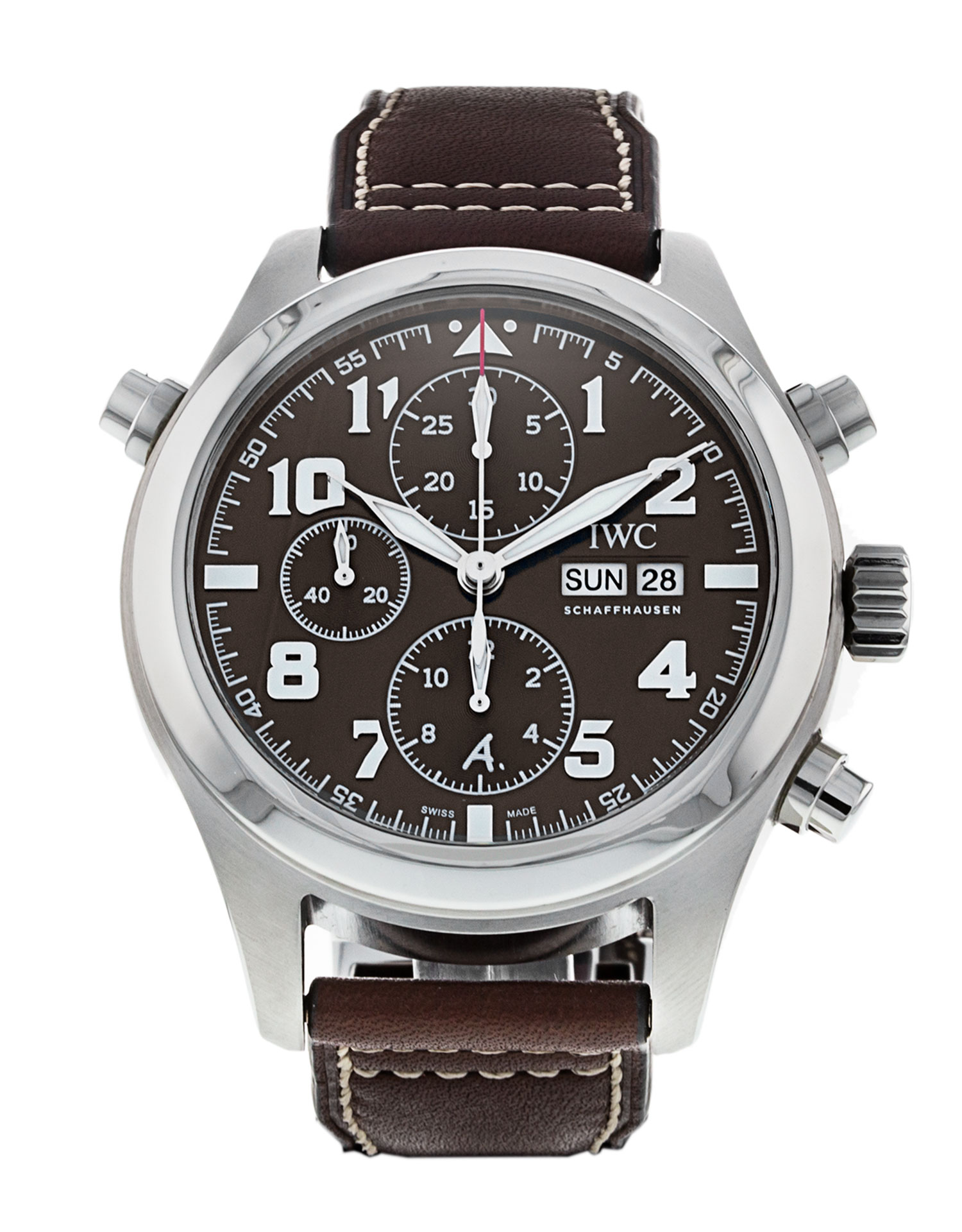 IWC Pilot's Double Chrono IW371808 Watch | Watchfinder \u0026 Co.