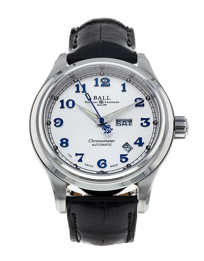 Pre Owned Ball Trainmaster NM1058D LCJ SL Watch Watchfinder Co