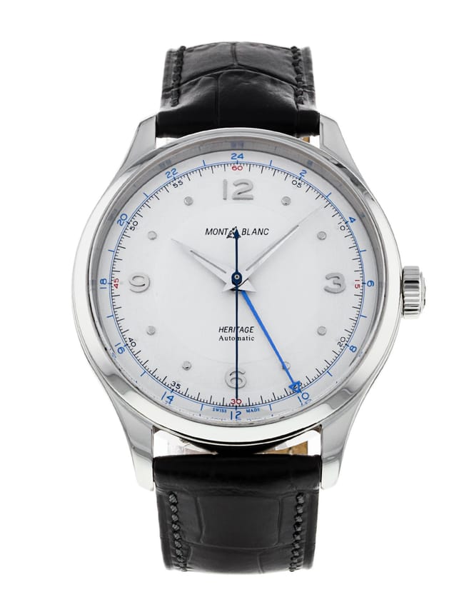 Pre Owned Montblanc Heritage 119948 Watch Watchfinder Co