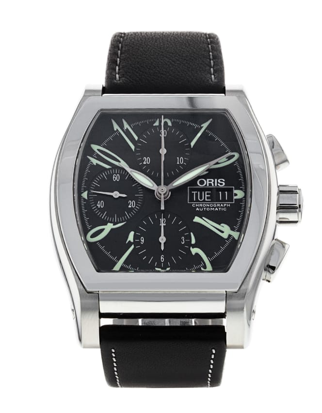 Pre Owned Oris Miles Tonneau 675 7532 40 64 LS Watch Watchfinder