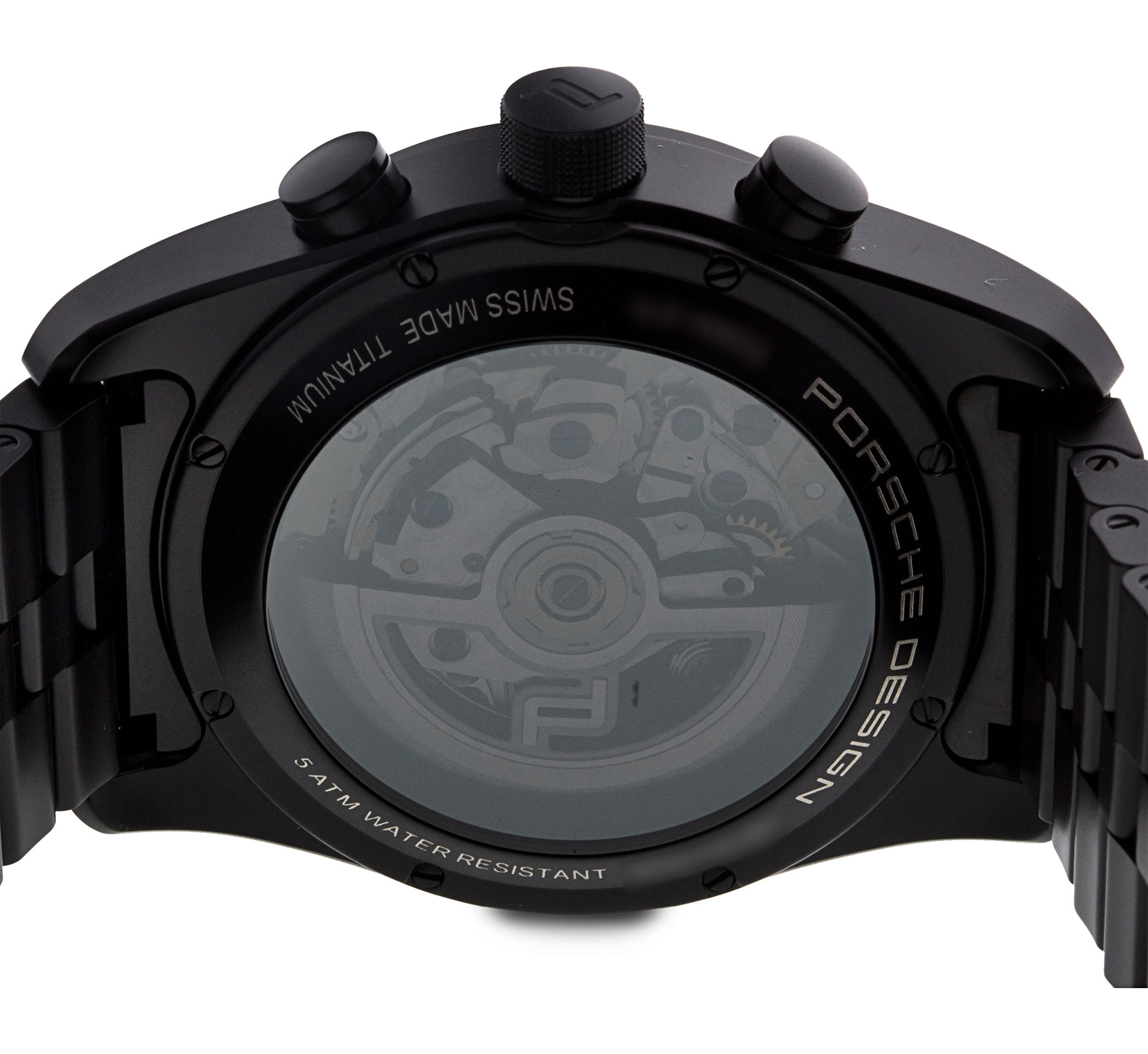 Bracelet De Montre Caoutchouc Porsche Design Pour 6010 Chronotimer - 22mm - Neuf