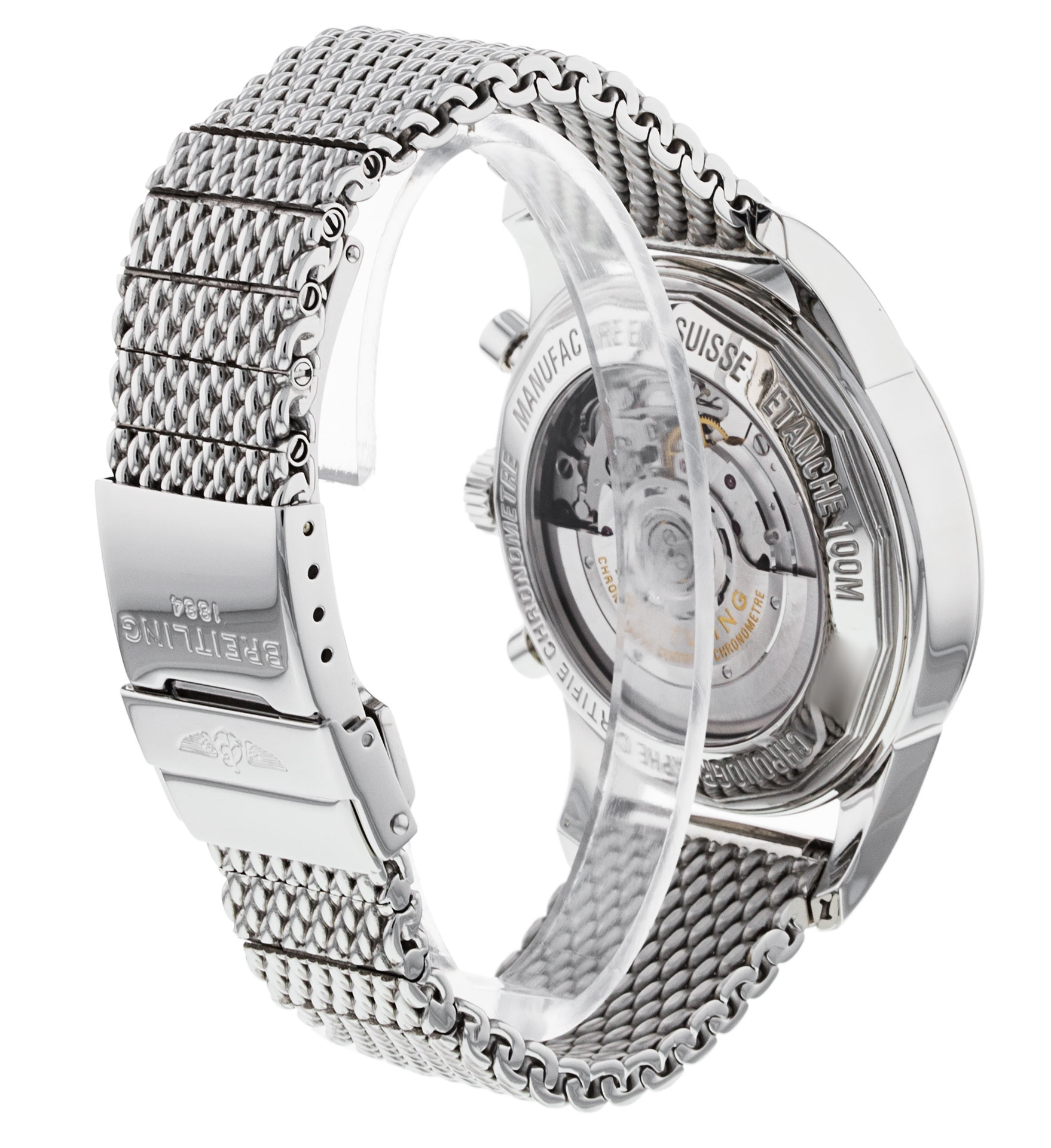 Boîtier De Montre Breitling Navitimer Automatic - Plaqué Or - Occasion