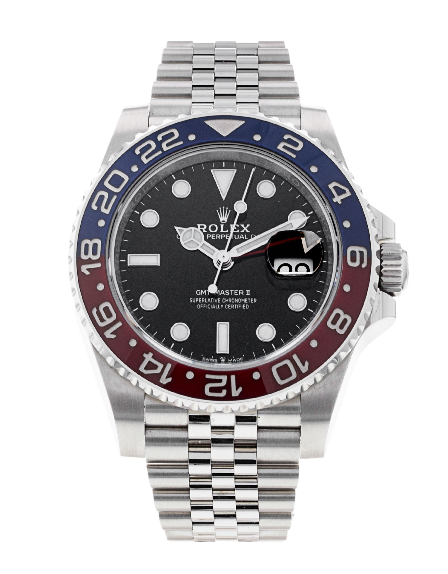 Rolex GMT Master II 126710 BLRO Watch 