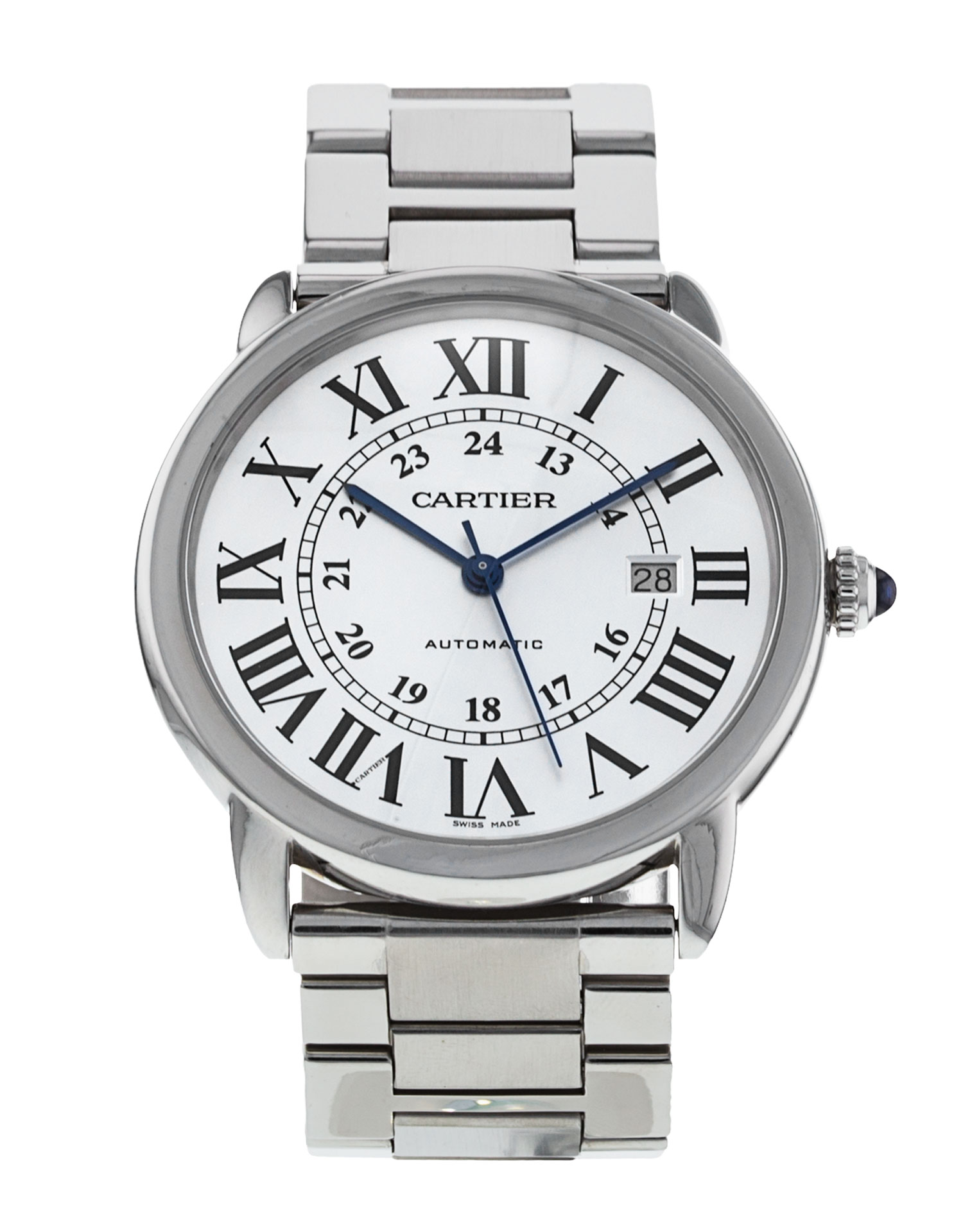 La Cote des Montres: Watchfinder pre-owned watch - Cartier Ronde Solo -  W6701011